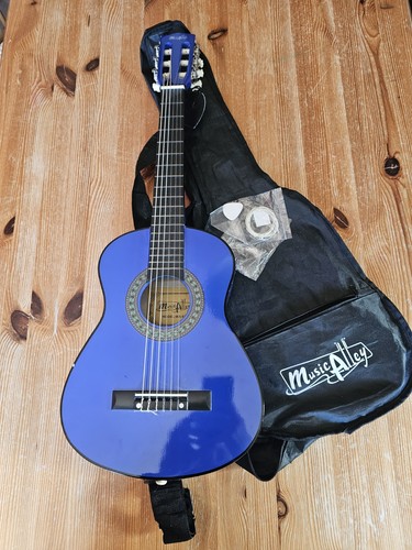 Blue music alley inch - blue, 30-inch