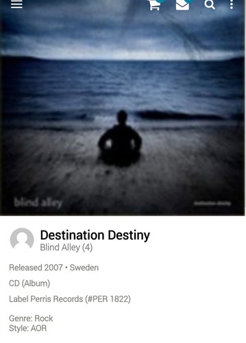 Blind alley destination - blind,